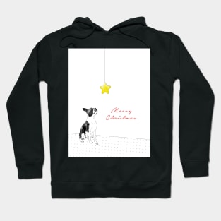 A Boston Terrier Christmas Hoodie